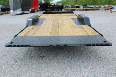 New 2025 Moritz 7' x 16' + 4' Low Pro - Gravity Tilt - Tilt Trailer - 25900# GVW