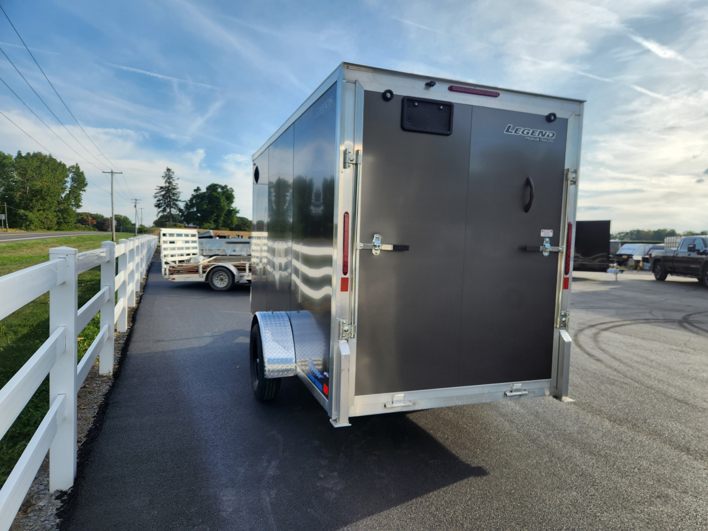 New 2026 LEGEND TRAILERS 6X13TVSA35 Cargo / Enclosed Trailer