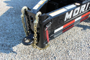 New 2025 Moritz FDPH DT 22' + 5' - Pintle Ring Deckover Equipment Trailer - 25900# GVW