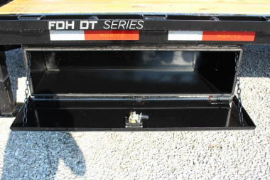 New 2025 Moritz FDPH DT 22' + 5' - Pintle Ring Deckover Equipment Trailer - 25900# GVW