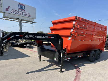 New 2026 Iron Bull DBG14 83x16 Dump Trailer