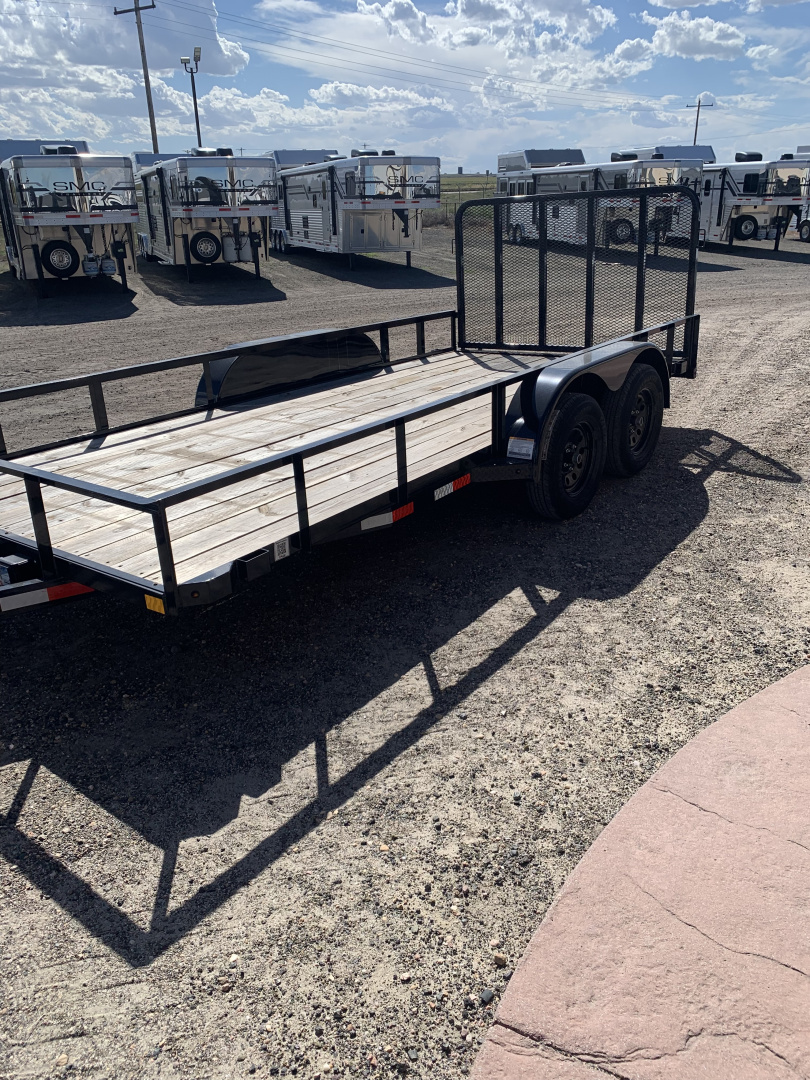 New 2025 Delco Trailers U616 6'W 16'L Utility Trailer