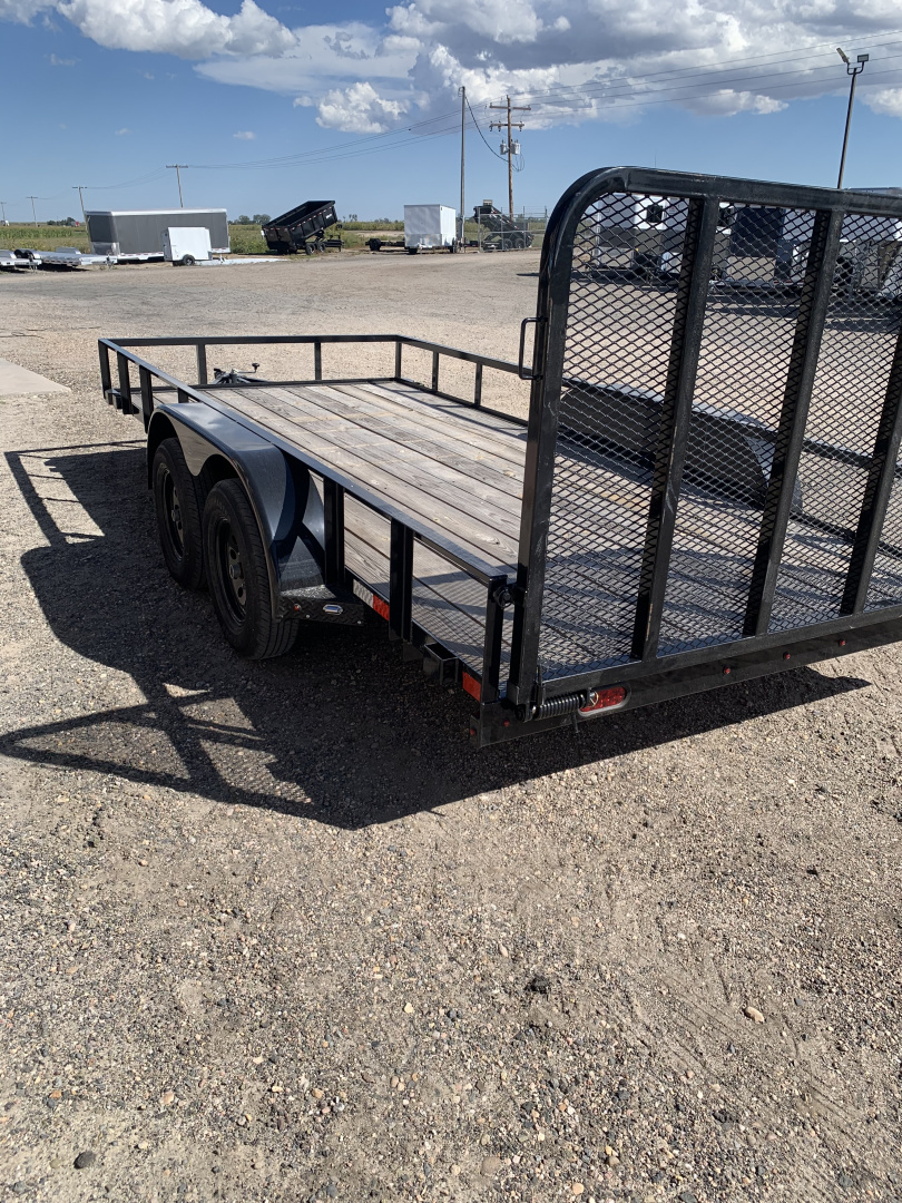 New 2025 Delco Trailers U616 6'W 16'L Utility Trailer