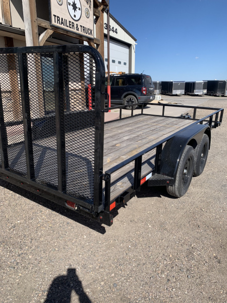 New 2025 Delco Trailers U616 6'W 16'L Utility Trailer
