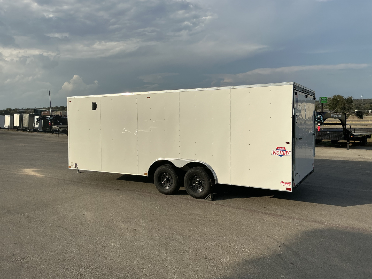Used 2025 8.5 x 20' Interstate Victory Enclosed Trailer