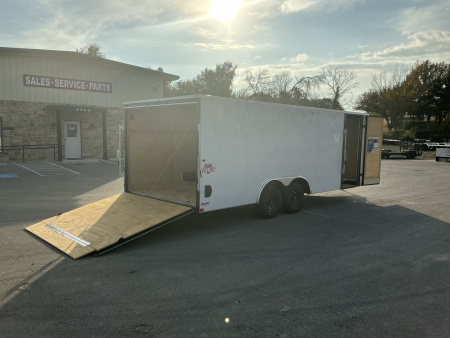 Used 2025 8.5 x 20' Interstate Victory Enclosed Trailer