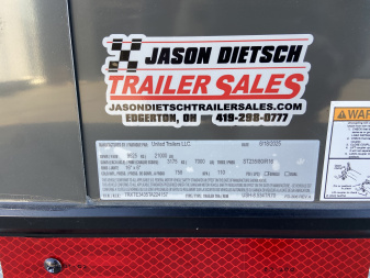 New 2026 United Super Hauler Racing Trailer