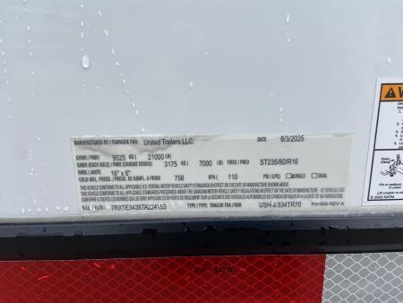 New 2026 United Super Hauler 34' race Trailer