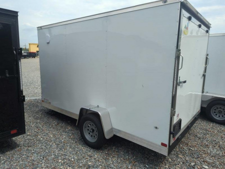 New 2026 Covered Wagon Trailers 7x12 Gold Series w/ Ramp Cargo / Enclosed Trailer