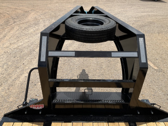 New 2026 PJ 102"x40' GN Low-Pro Air-Ride Flatbed w/ Duals - LD