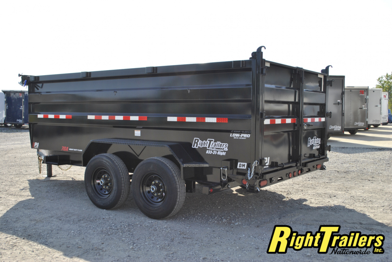 New 2026 7X14 PJ DUMP TRAILER