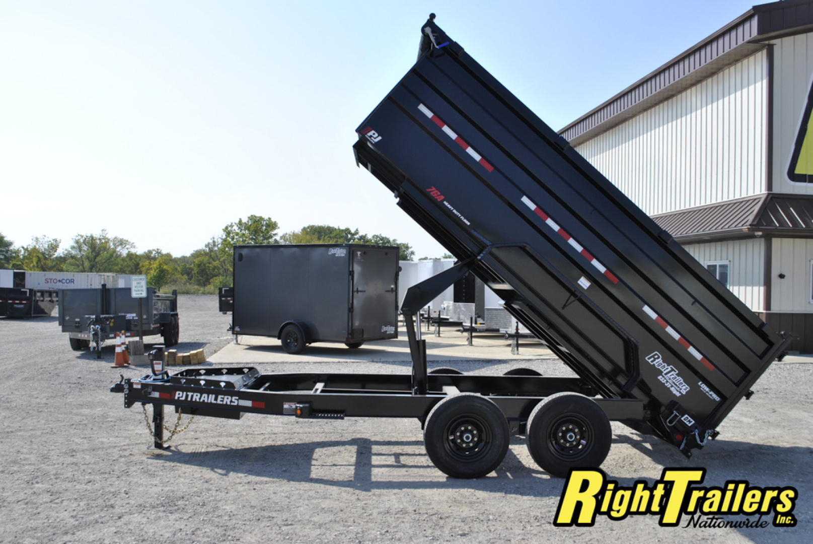 New 2026 7X14 PJ DUMP TRAILER