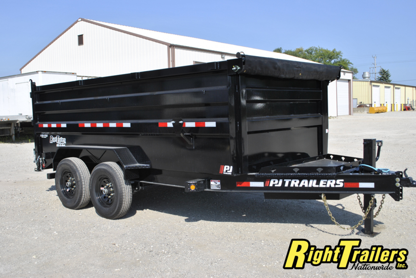 New 2026 7X14 PJ DUMP TRAILER