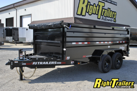 New 2026 7X14 PJ DUMP TRAILER