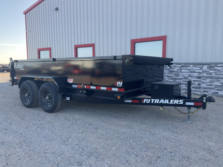 New 2026 PJ 83"x14' BP Tandem Axle Dump w/ 24" Sides – D7