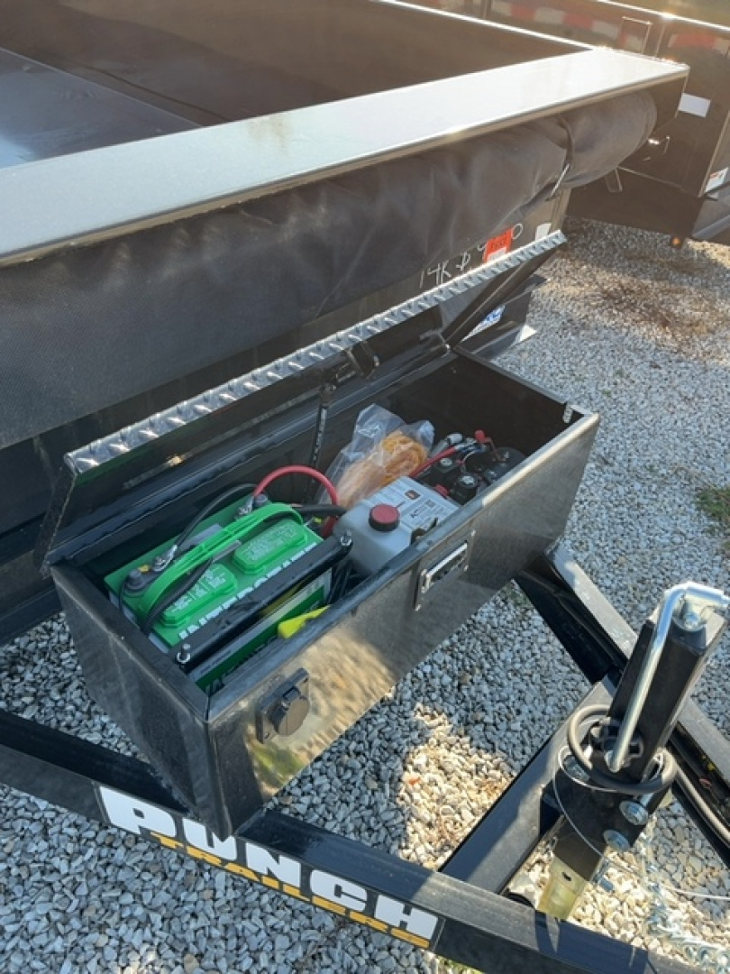 New 2026 Punch 83" x 14' 14K Scissor Dump Trailer