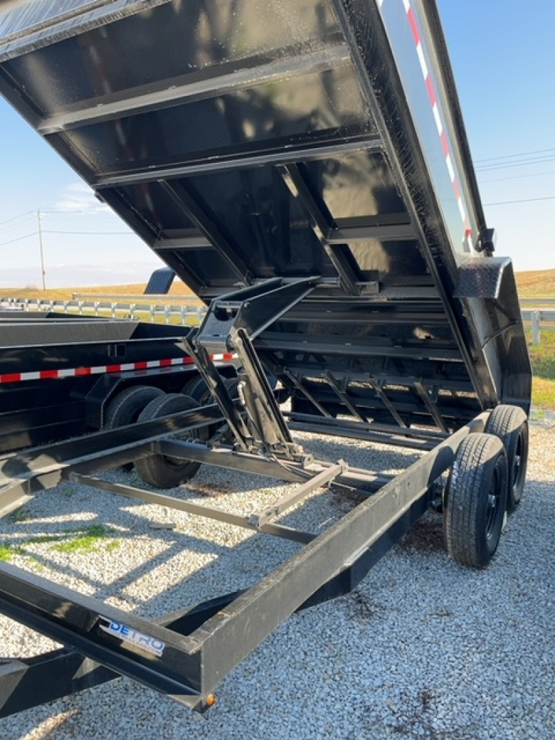 New 2026 Punch 83" x 14' 14K Scissor Dump Trailer