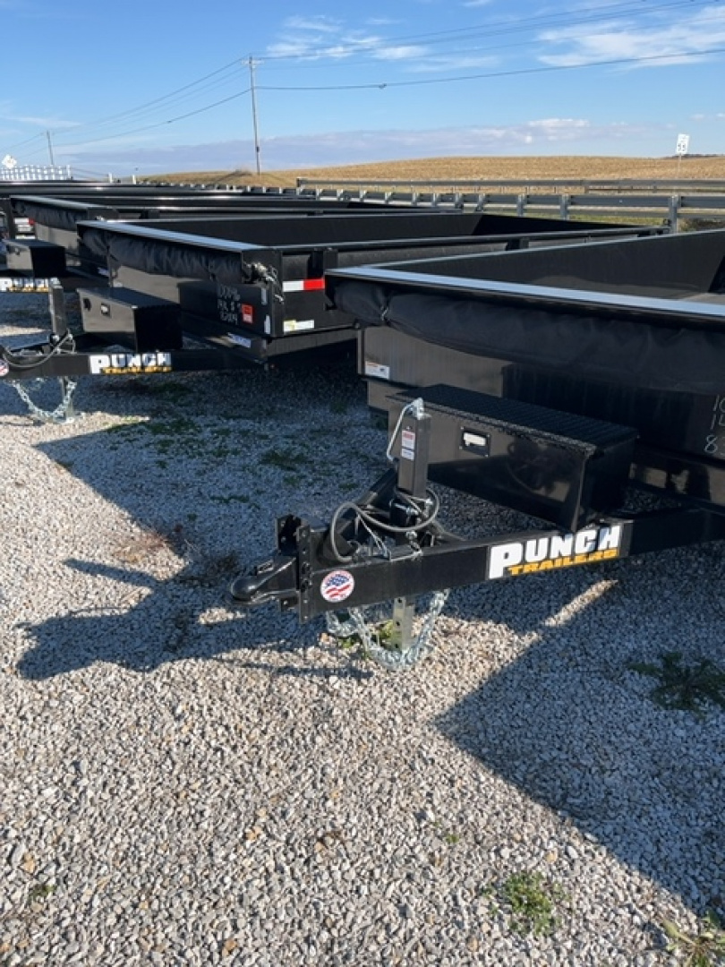 New 2026 Punch 83" x 14' 14K Scissor Dump Trailer
