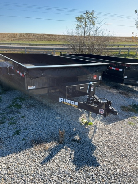 New 2026 Punch 83  x 14' 14K Scissor Dump Trailer