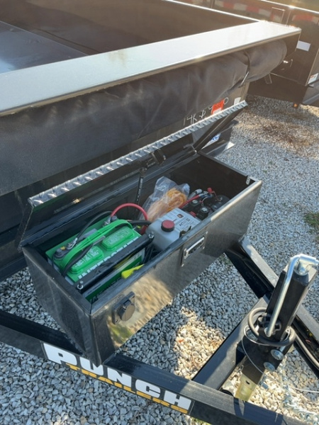 New 2026 Punch 83" x 14' 14K Scissor Dump Trailer