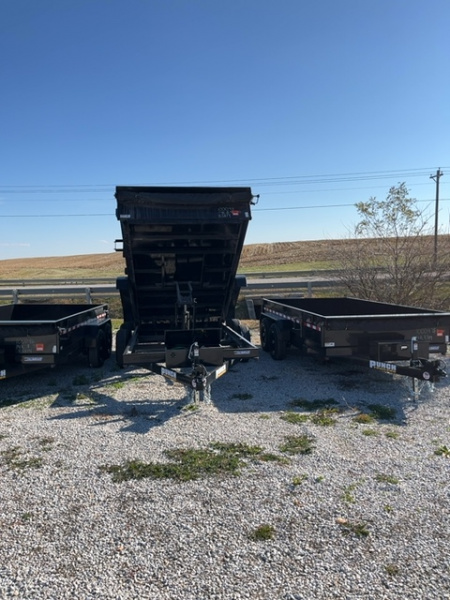 New 2026 Punch 83" x 14' 14K Scissor Dump Trailer