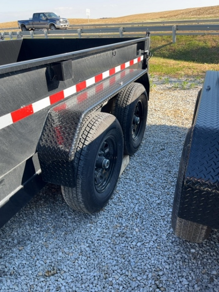 New 2026 Punch 83" x 14' 14K Scissor Dump Trailer