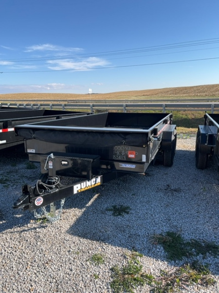 New 2026 Punch 83" x 14' 14K Scissor Dump Trailer