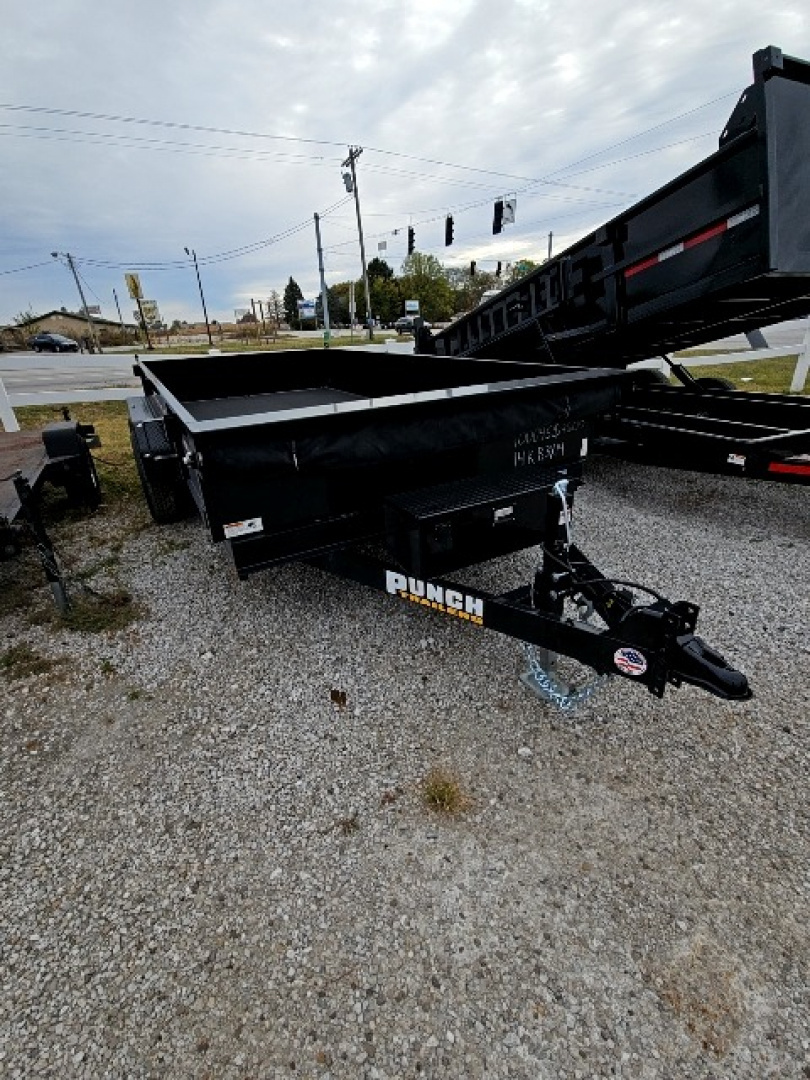New 2026 Punch 83" x 14' 14K Scissor Dump Trailer