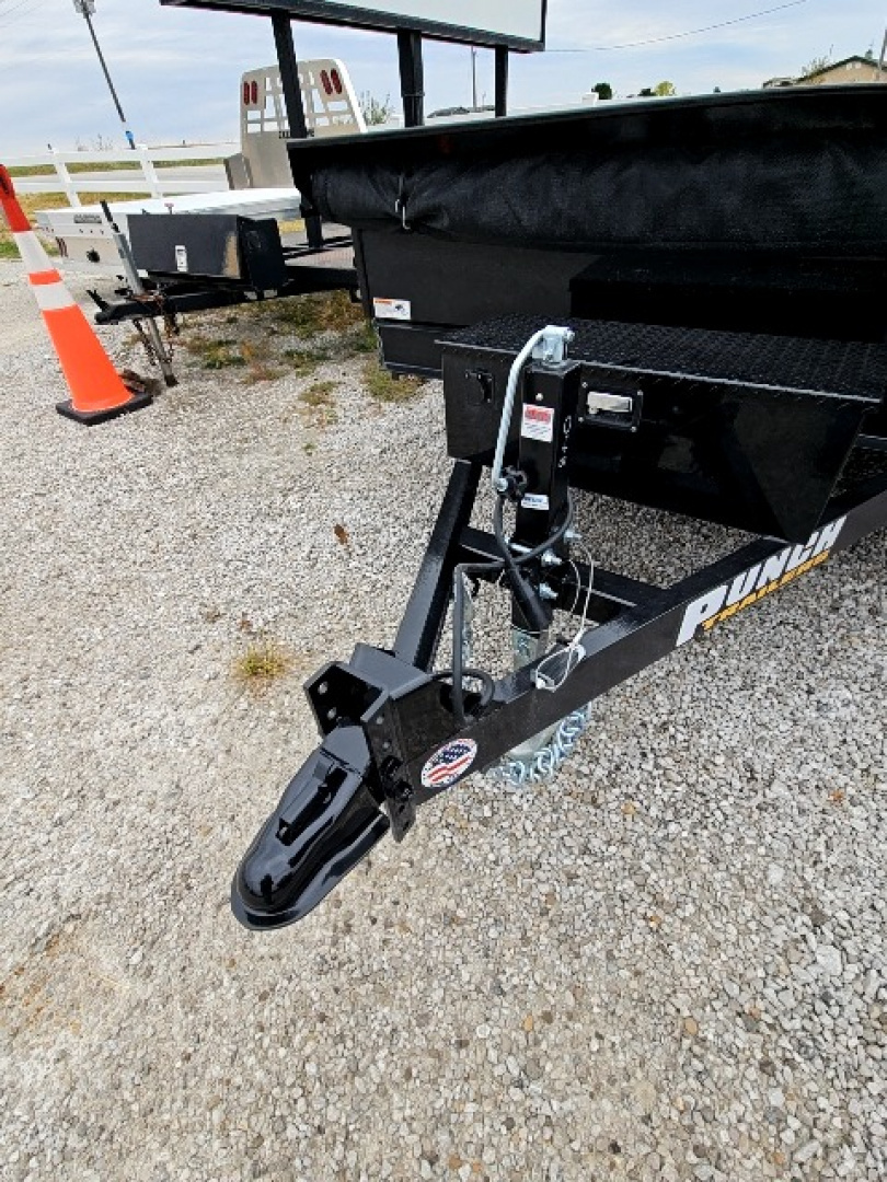 New 2026 Punch 83" x 14' 14K Scissor Dump Trailer