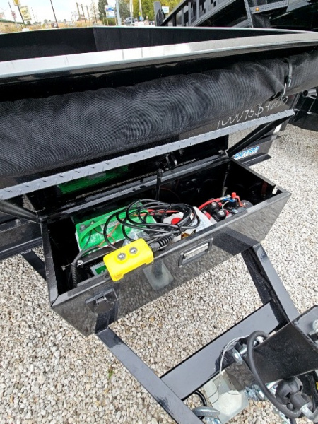 New 2026 Punch 83" x 14' 14K Scissor Dump Trailer