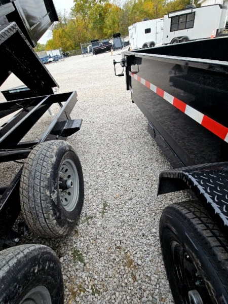 New 2026 Punch 83" x 14' 14K Scissor Dump Trailer