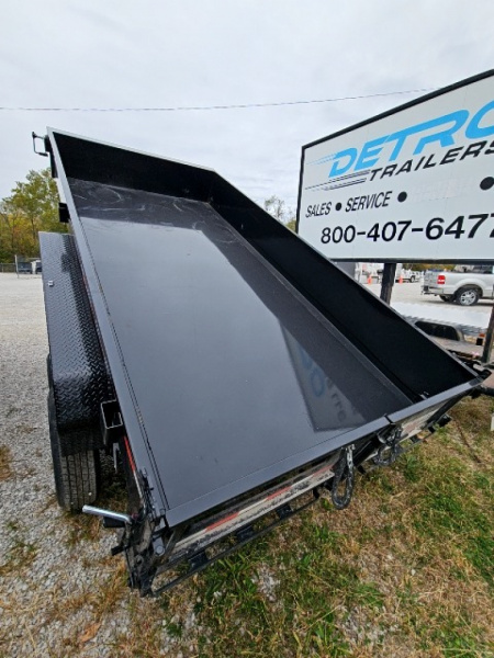 New 2026 Punch 83" x 14' 14K Scissor Dump Trailer