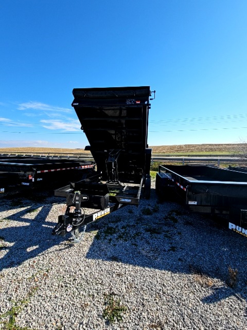 New 2026 Punch 83" x 14' 14K Scissor Dump Trailer