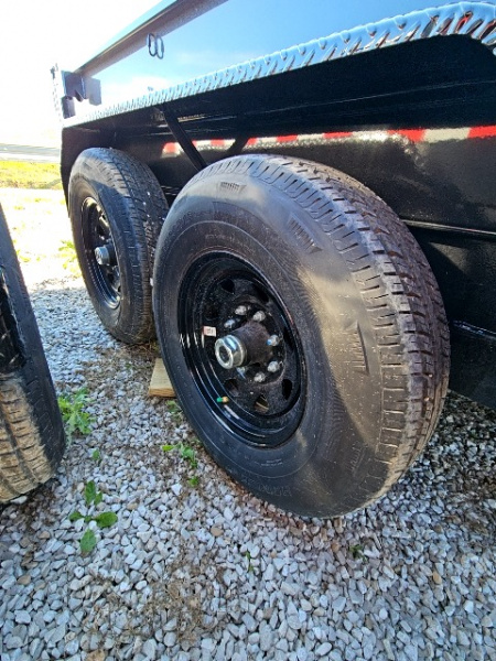 New 2026 Punch 83" x 14' 14K Scissor Dump Trailer