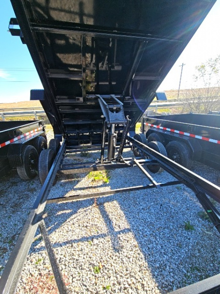 New 2026 Punch 83" x 14' 14K Scissor Dump Trailer