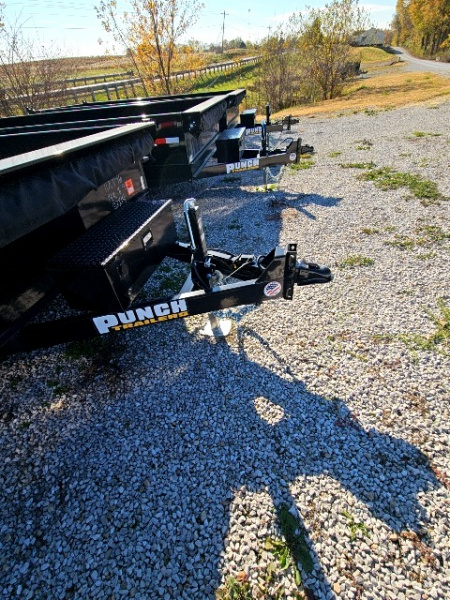New 2026 Punch 83" x 14' 14K Scissor Dump Trailer