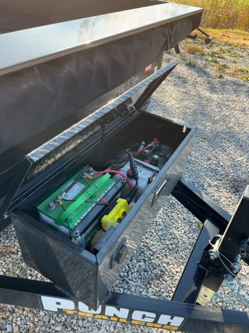 New 2026 Punch 83" x 14' 14K Scissor Dump Trailer