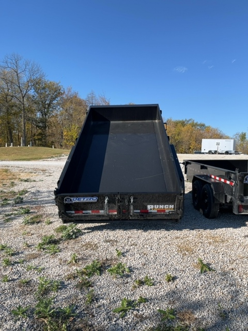 New 2026 Punch 83" x 14' 14K Scissor Dump Trailer