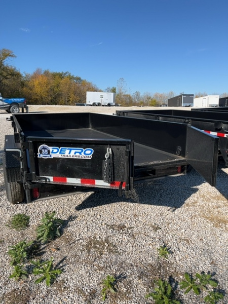 New 2026 Punch 83" x 14' 14K Scissor Dump Trailer