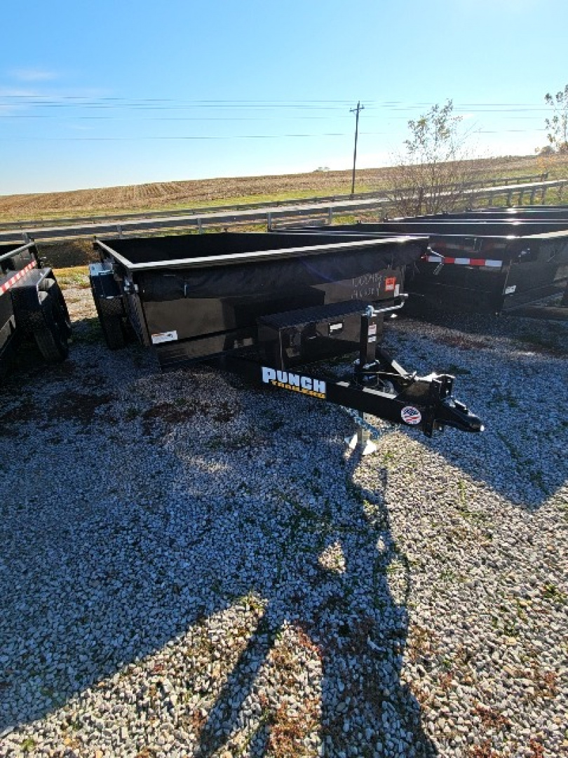 New 2026 Punch 83" x 14' 14K Scissor Dump Trailer