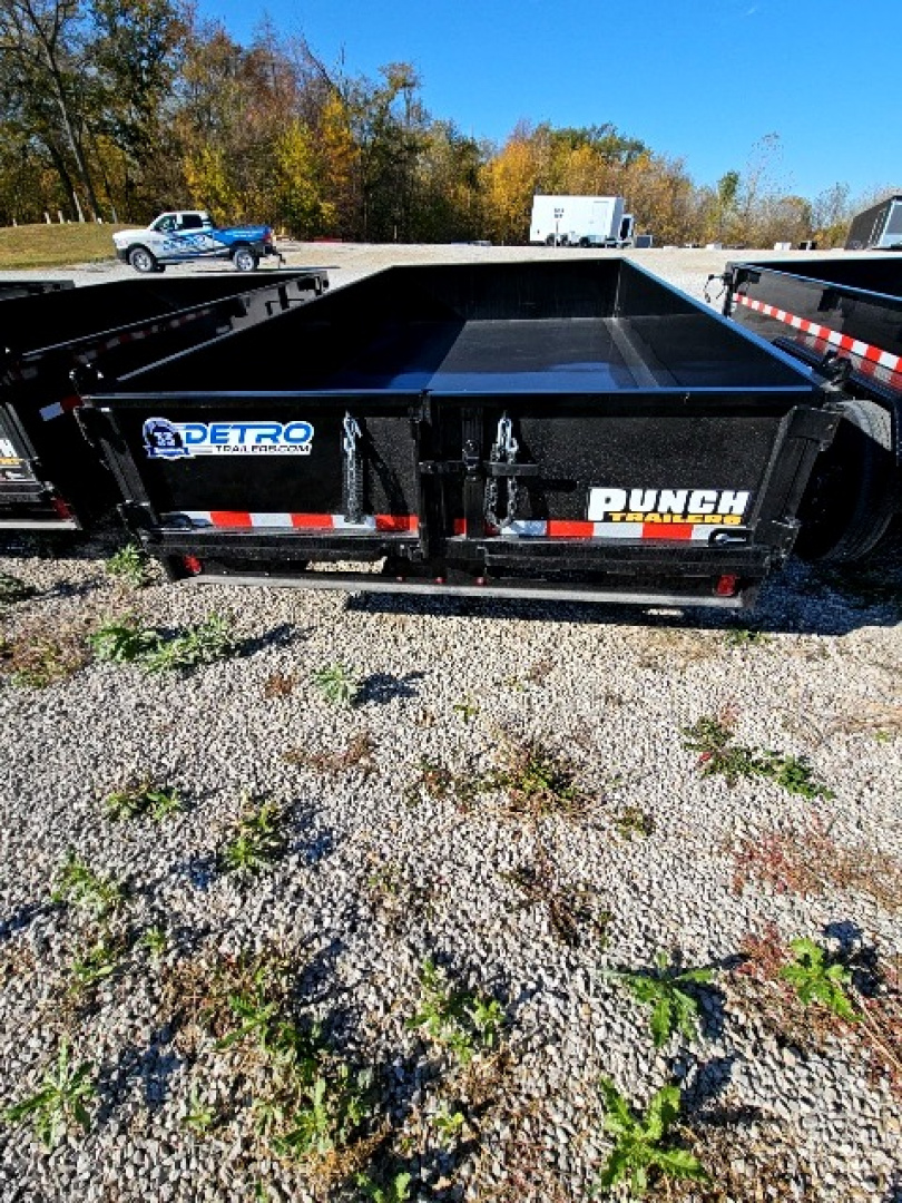 New 2026 Punch 83" x 14' 14K Scissor Dump Trailer