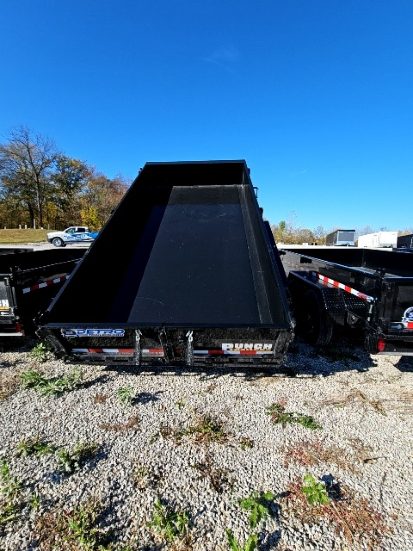 New 2026 Punch 83" x 14' 14K Scissor Dump Trailer