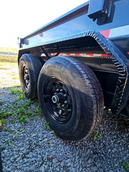 New 2026 Punch 83" x 14' 14K Scissor Dump Trailer