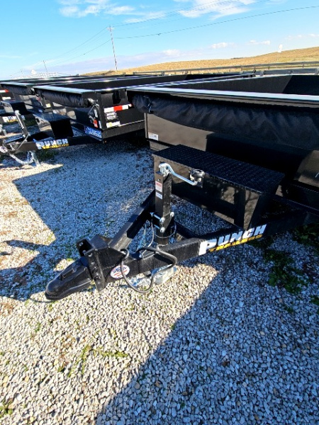 New 2026 Punch 83" x 14' 14K Scissor Dump Trailer
