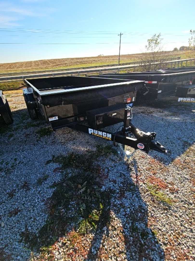 New 2026 Punch 83" x 14' 14K Scissor Dump Trailer