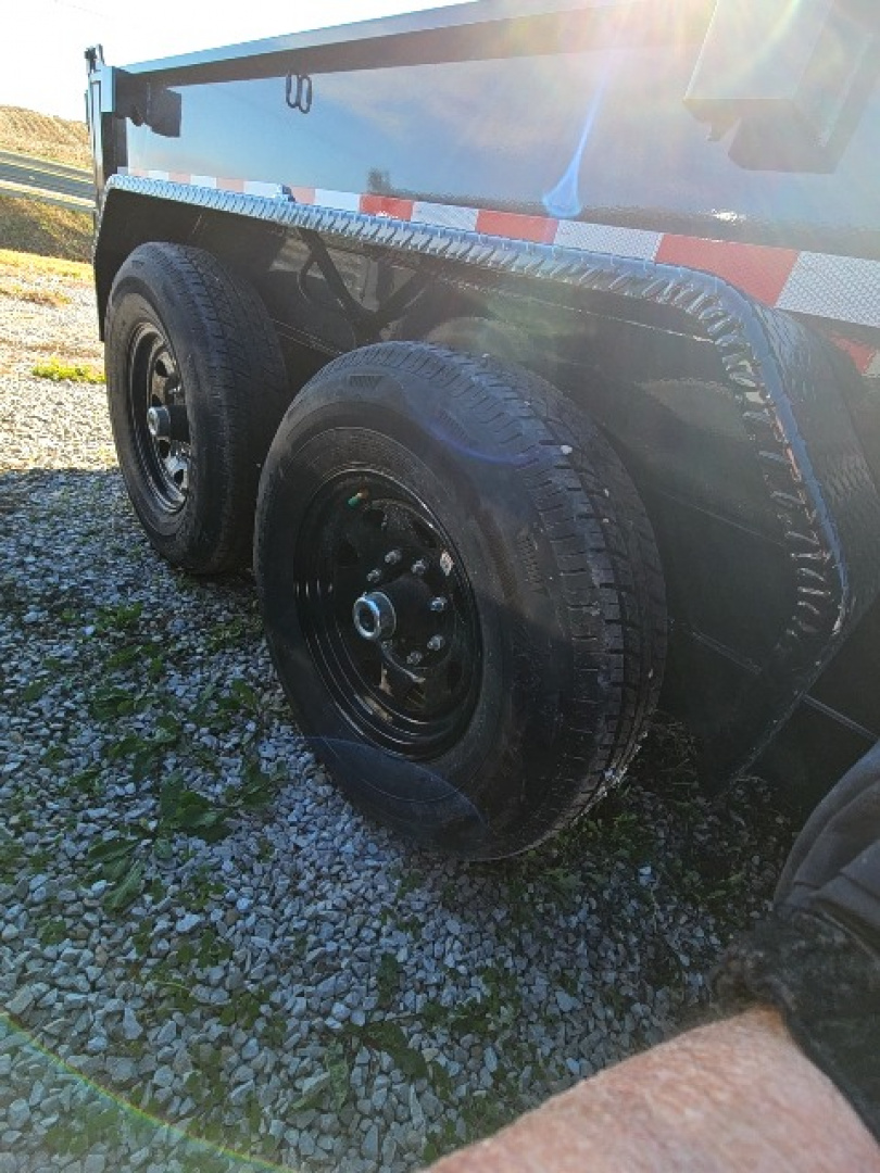 New 2026 Punch 83" x 14' 14K Scissor Dump Trailer