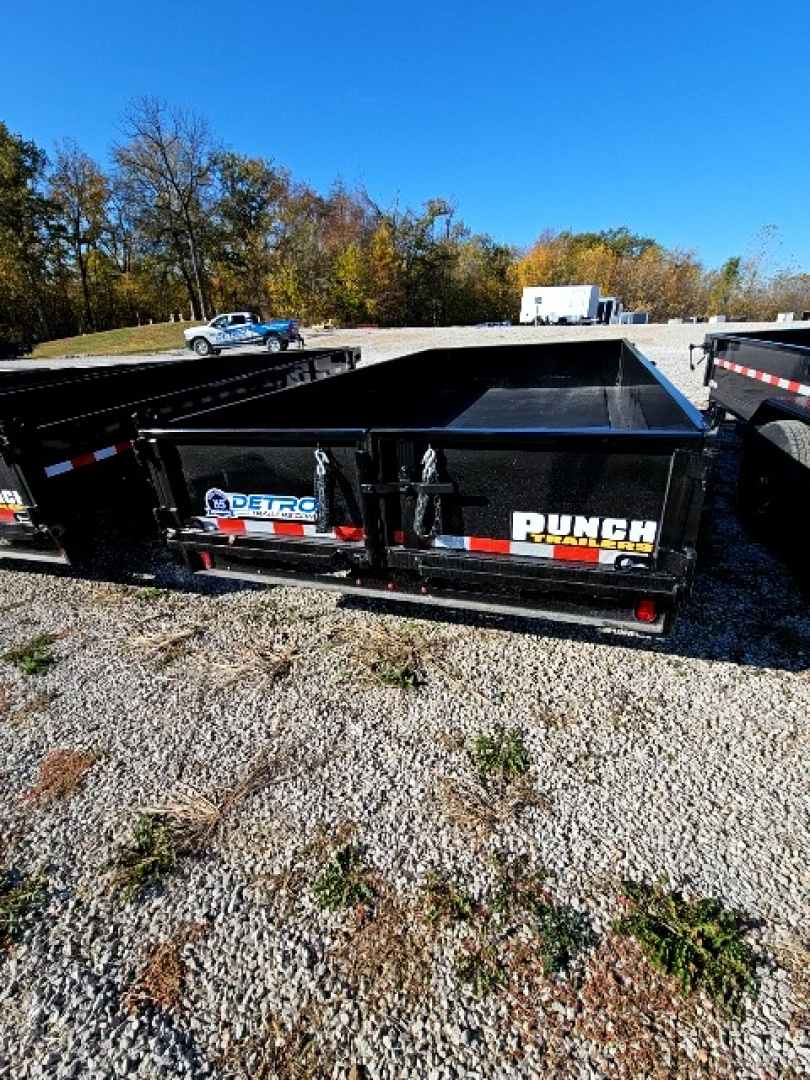 New 2026 Punch 83" x 14' 14K Scissor Dump Trailer