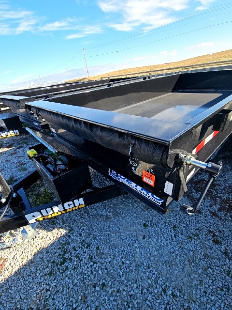 New 2026 Punch 83" x 14' 14K Scissor Dump Trailer