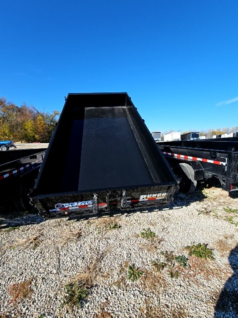 New 2026 Punch 83" x 14' 14K Scissor Dump Trailer