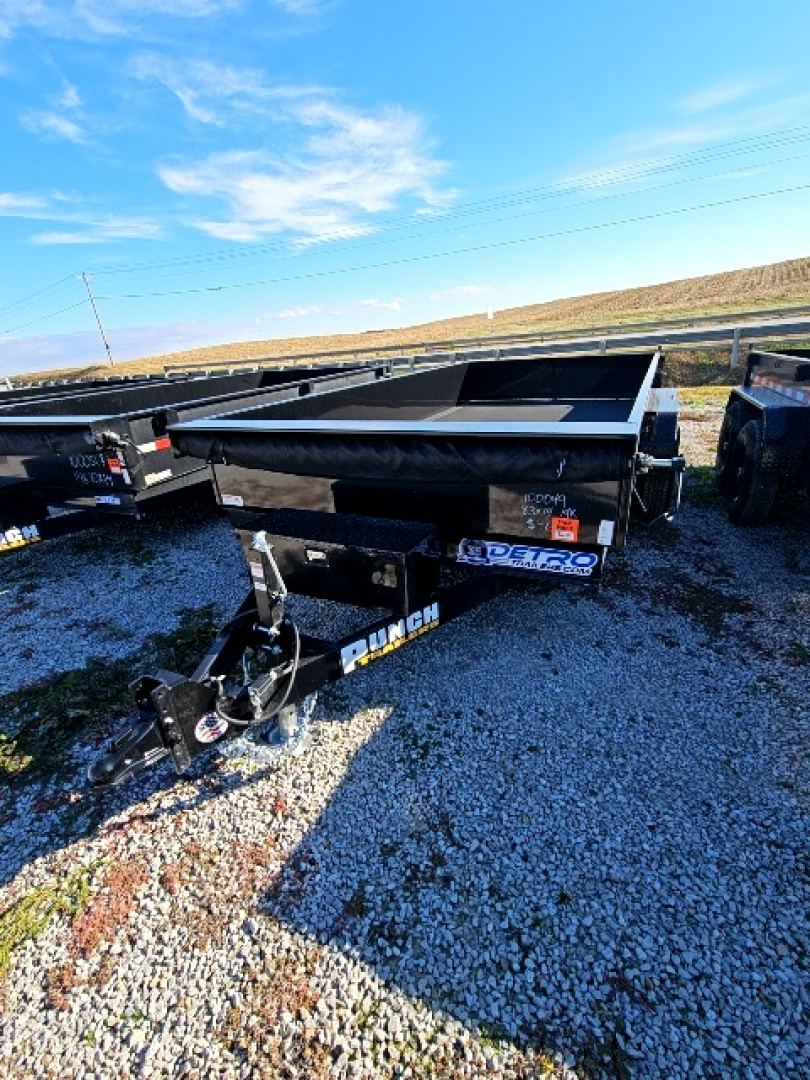 New 2026 Punch 83" x 14' 14K Scissor Dump Trailer
